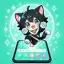 Emoji Battery & Shimeji Pet