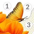 Paint by Number April Coloring