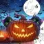 Halloween Coloring Book