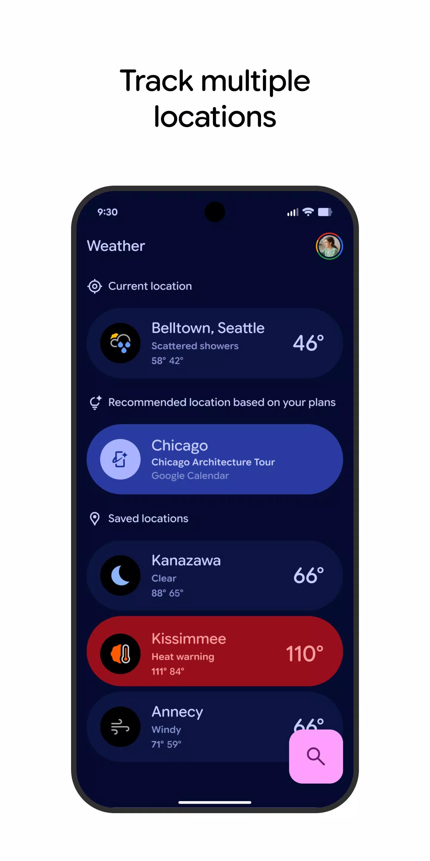 Weather screenshot 1