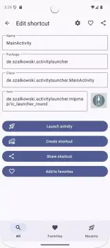 Activity Launcher screenshot 3