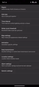 Blitzortung Lightning Monitor screenshot 5