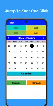 2026 Calendar screenshot 2