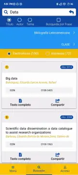 Bibliotecas UNAM screenshot 6