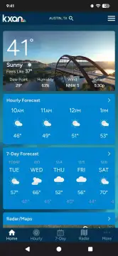 KXAN Weather screenshot 1