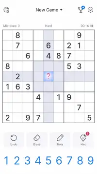 Sudoku screenshot 1