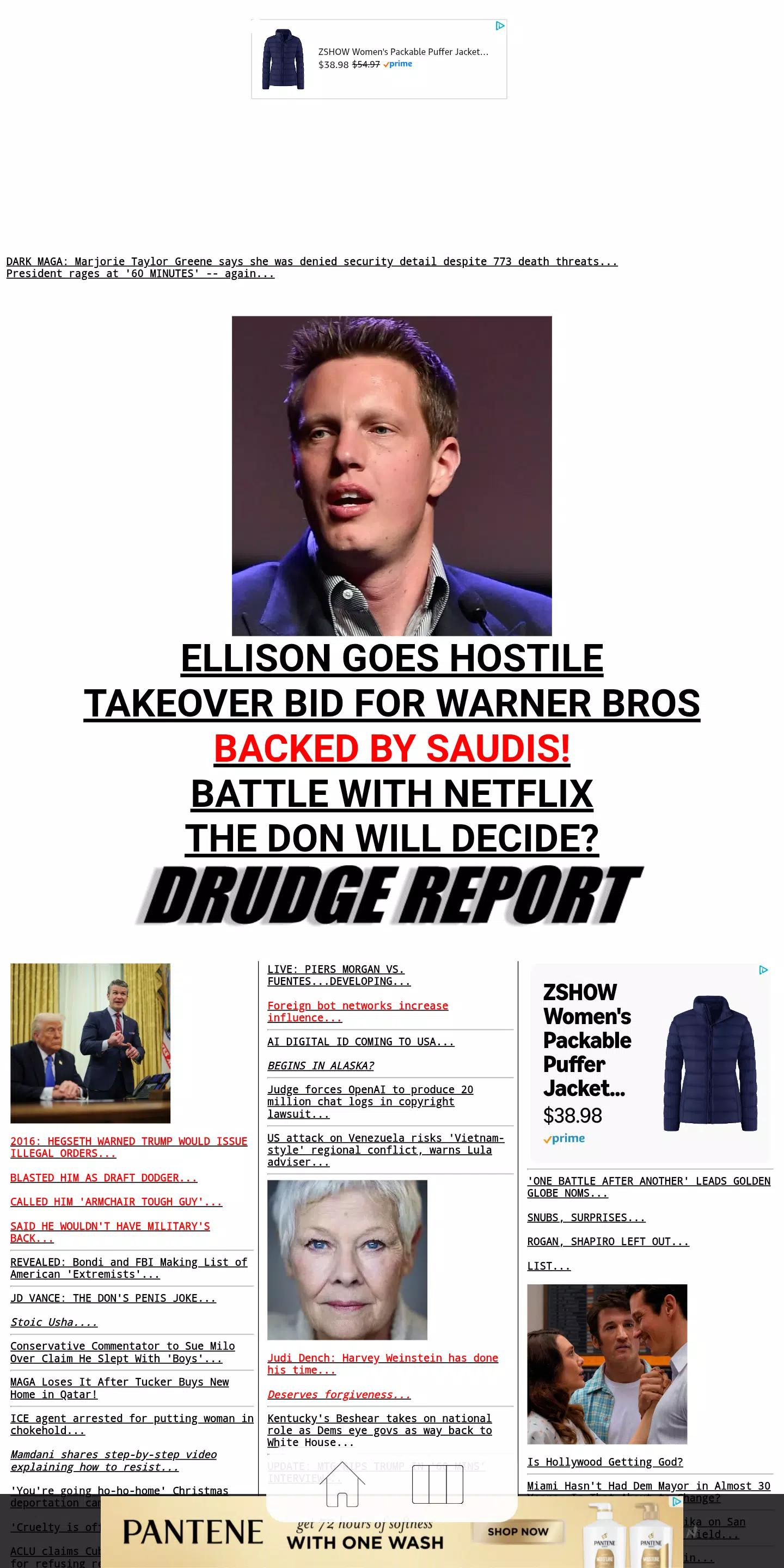 Drudge Report screenshot 1