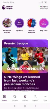 Premier League - Scores, News screenshot 1