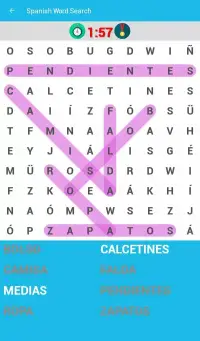 Spanish Word Search screenshot 7