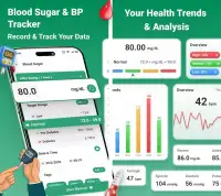 Blood Sugar & Pressure Monitor screenshot 2