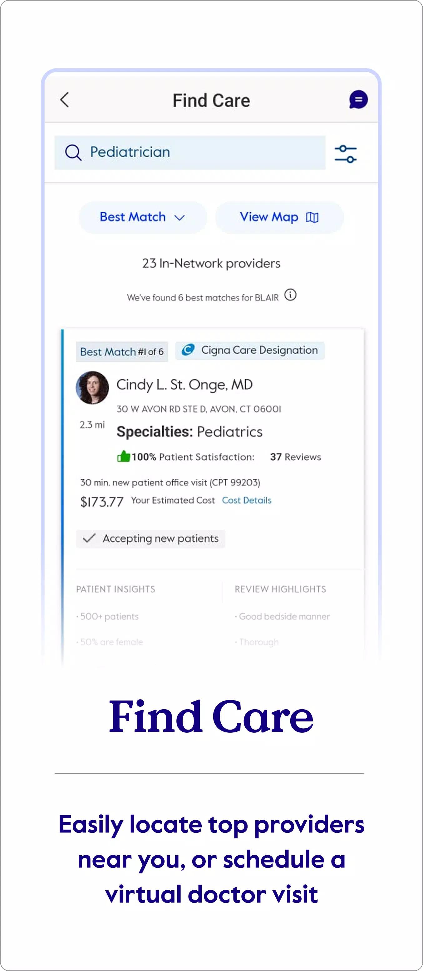 myCigna screenshot 3