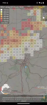 Blitzortung Lightning Monitor screenshot 2