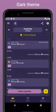 Baby Diary: Sleep screenshot 6