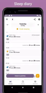 Baby Diary: Sleep screenshot 1
