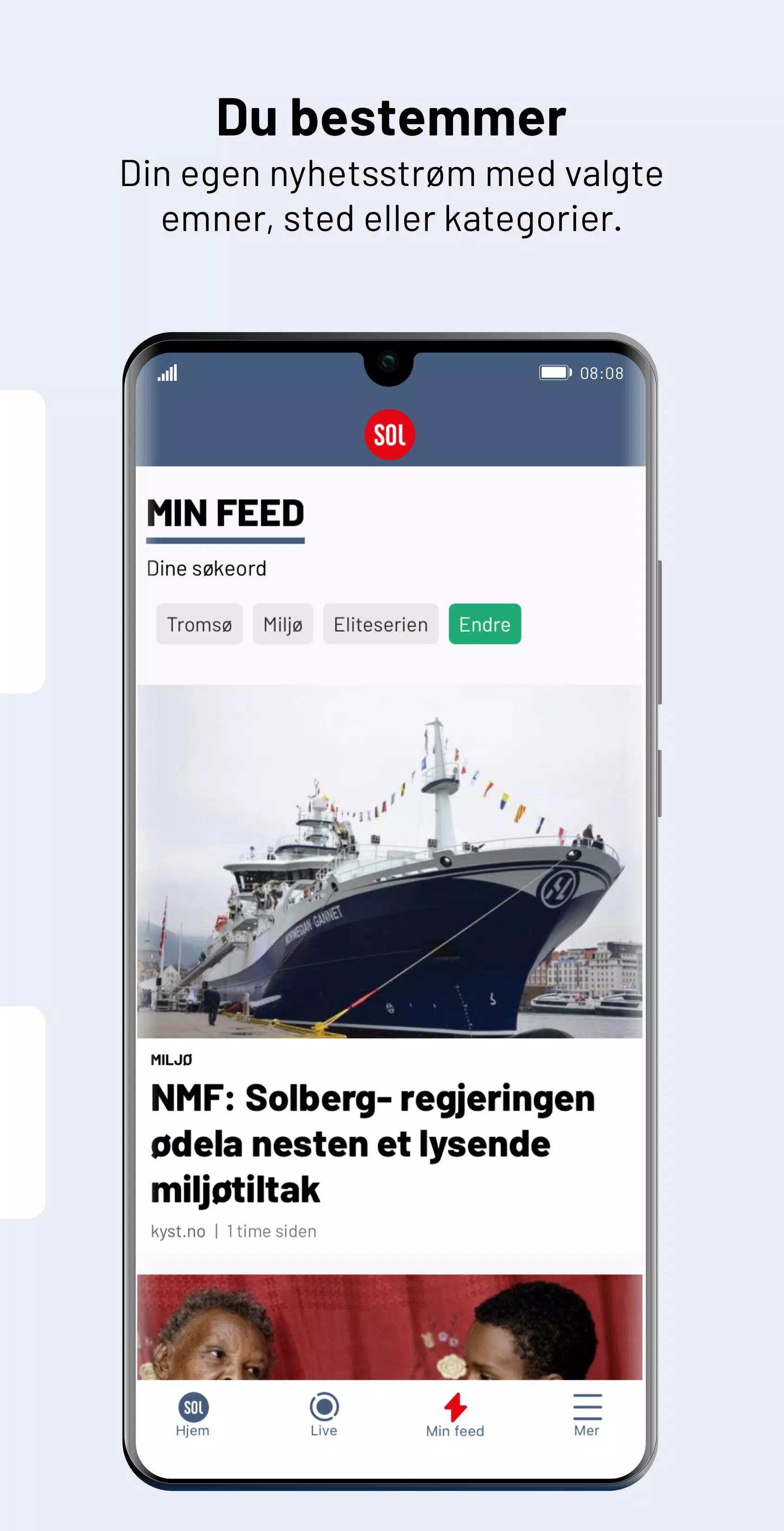 Sol.no - Nyheter screenshot 3