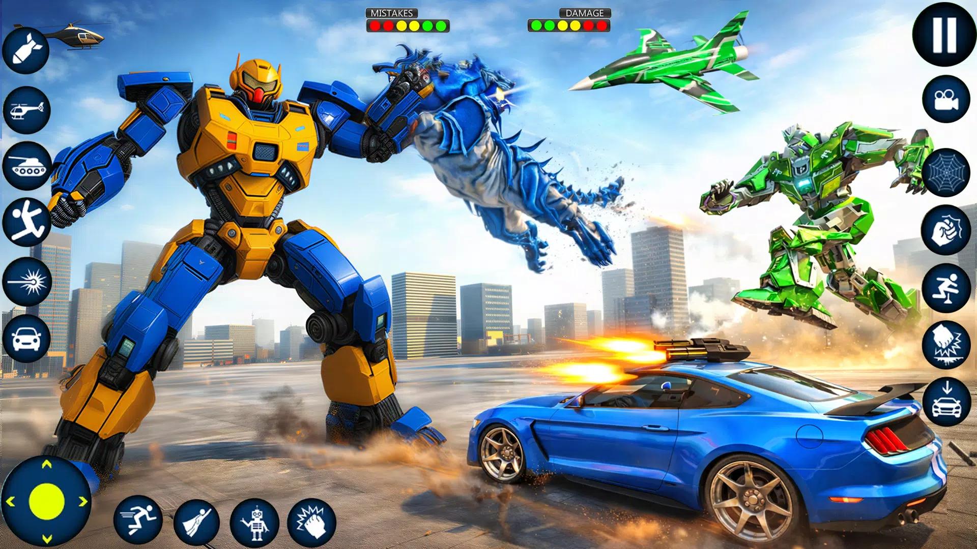 Robot Game Transformation Game screenshot 7