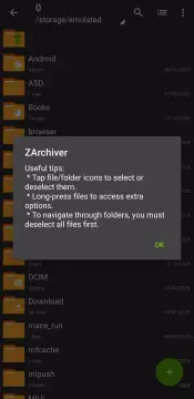 ZArchiver screenshot 2