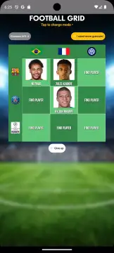 Football Grid screenshot 3