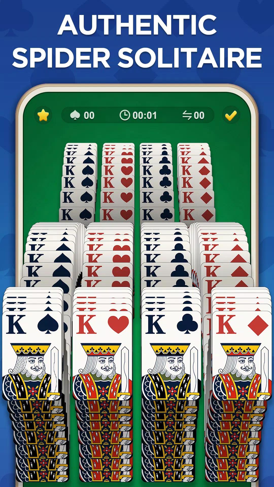 Spider Solitaire Classic screenshot 1
