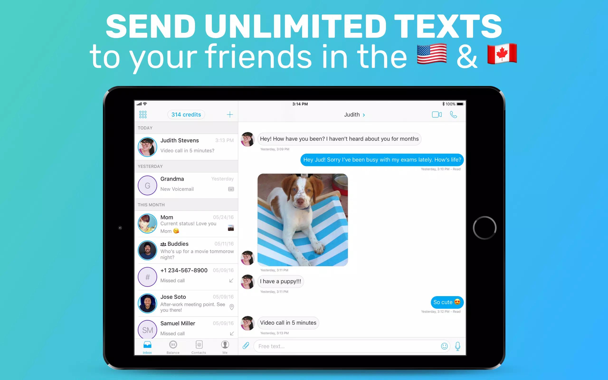 FreeTone Calls & Texting screenshot 11