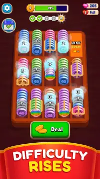 Pocket Sort: Coin Merge Puzzle screenshot 11