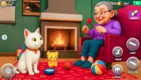 Kitty vs Granny Prank Battle screenshot 8