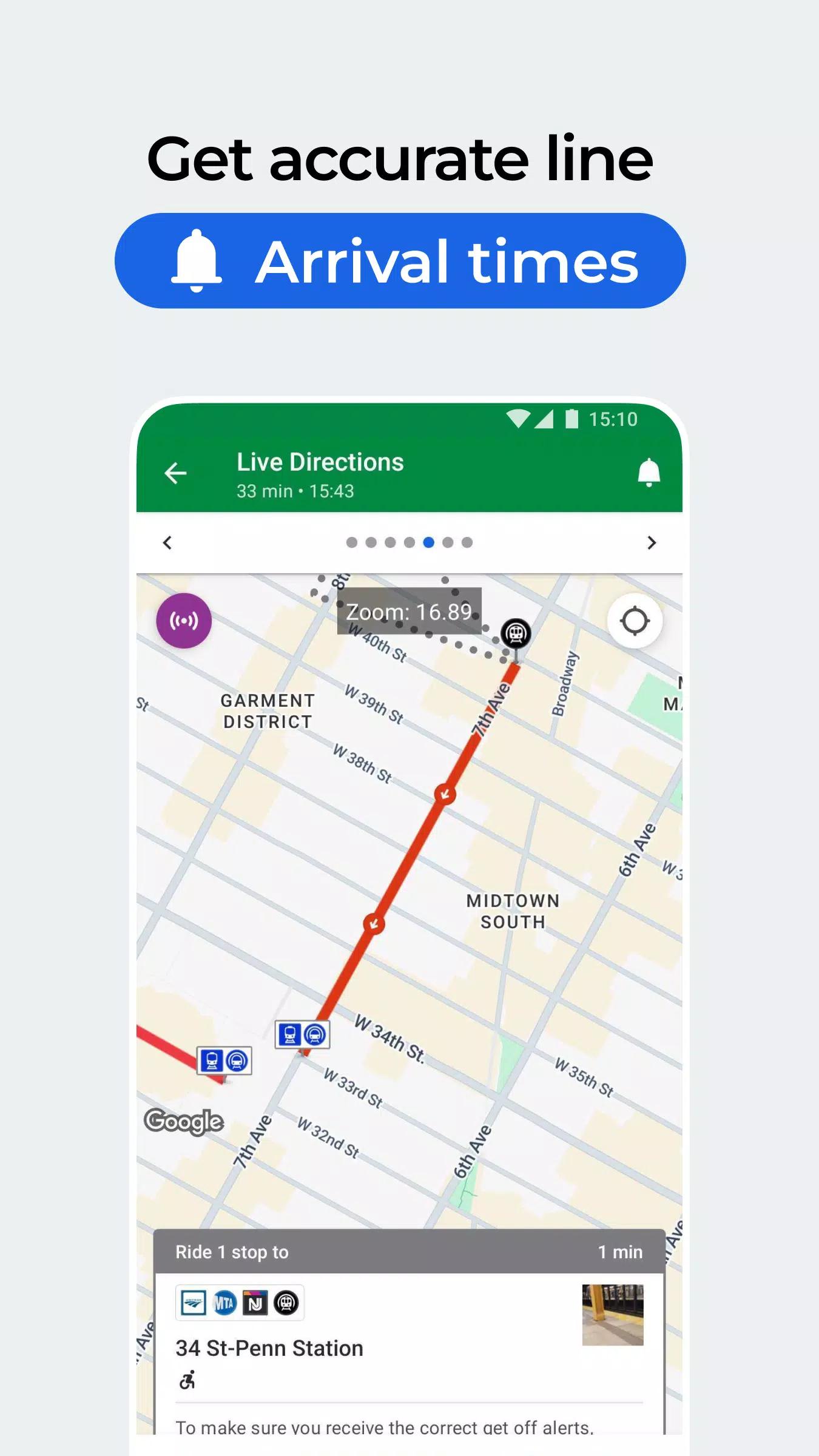 Moovit screenshot 2