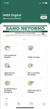 IMSS Digital screenshot 1