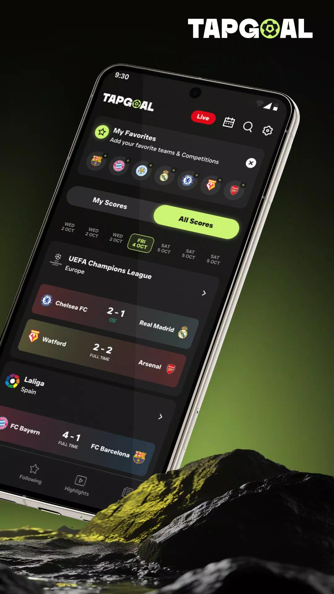 Football Live Scores & Alerts screenshot 3