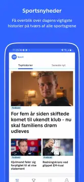 TV 2 Sport screenshot 1
