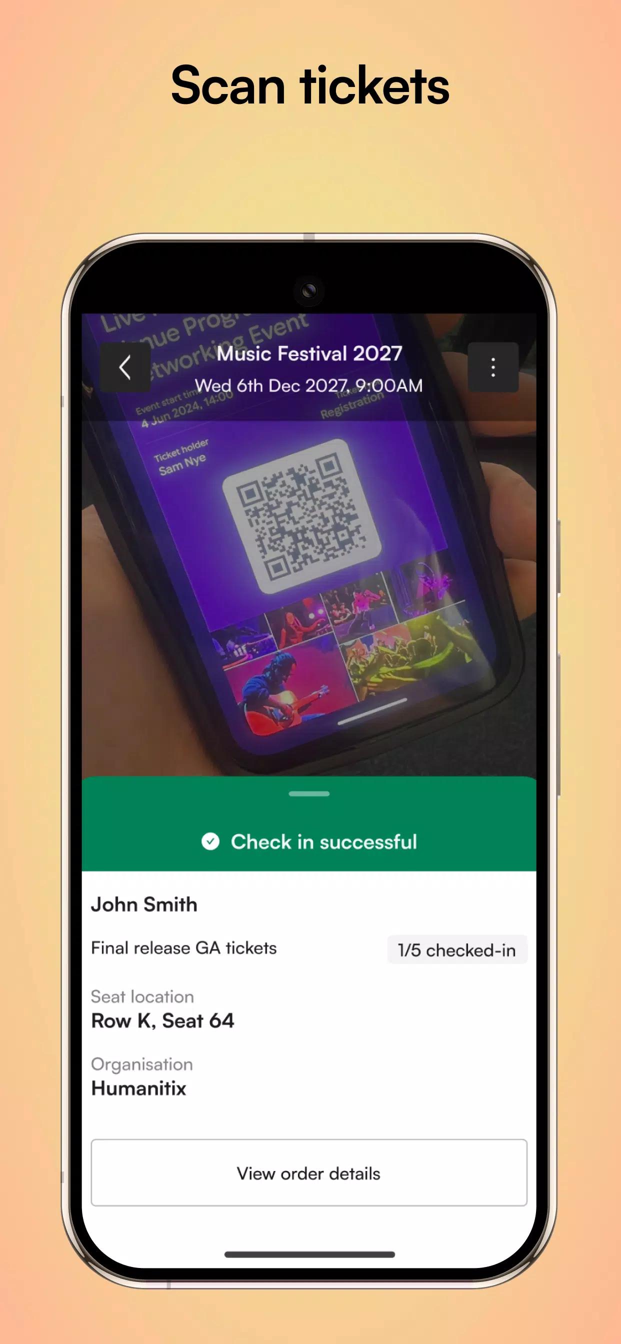 Humanitix screenshot 1