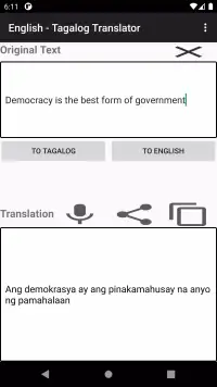 English - Tagalog Translator screenshot 4