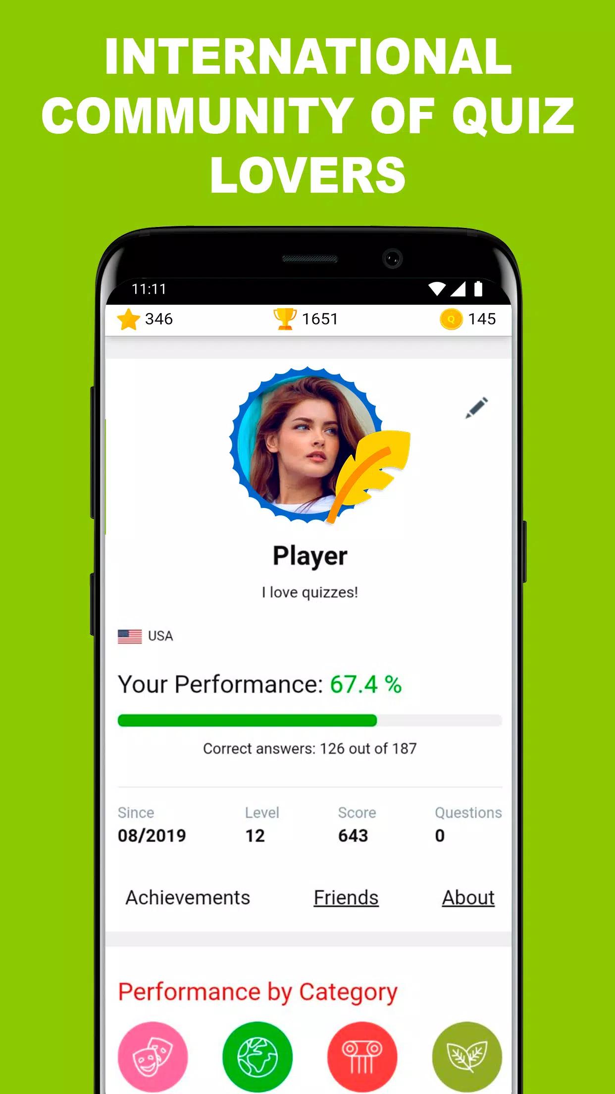 QuizzClub. Quiz & Trivia game screenshot 14