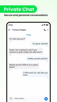Messenger: SMS Home Launcher screenshot 9
