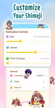 Shimeji - Anime Pet On Screen screenshot 6