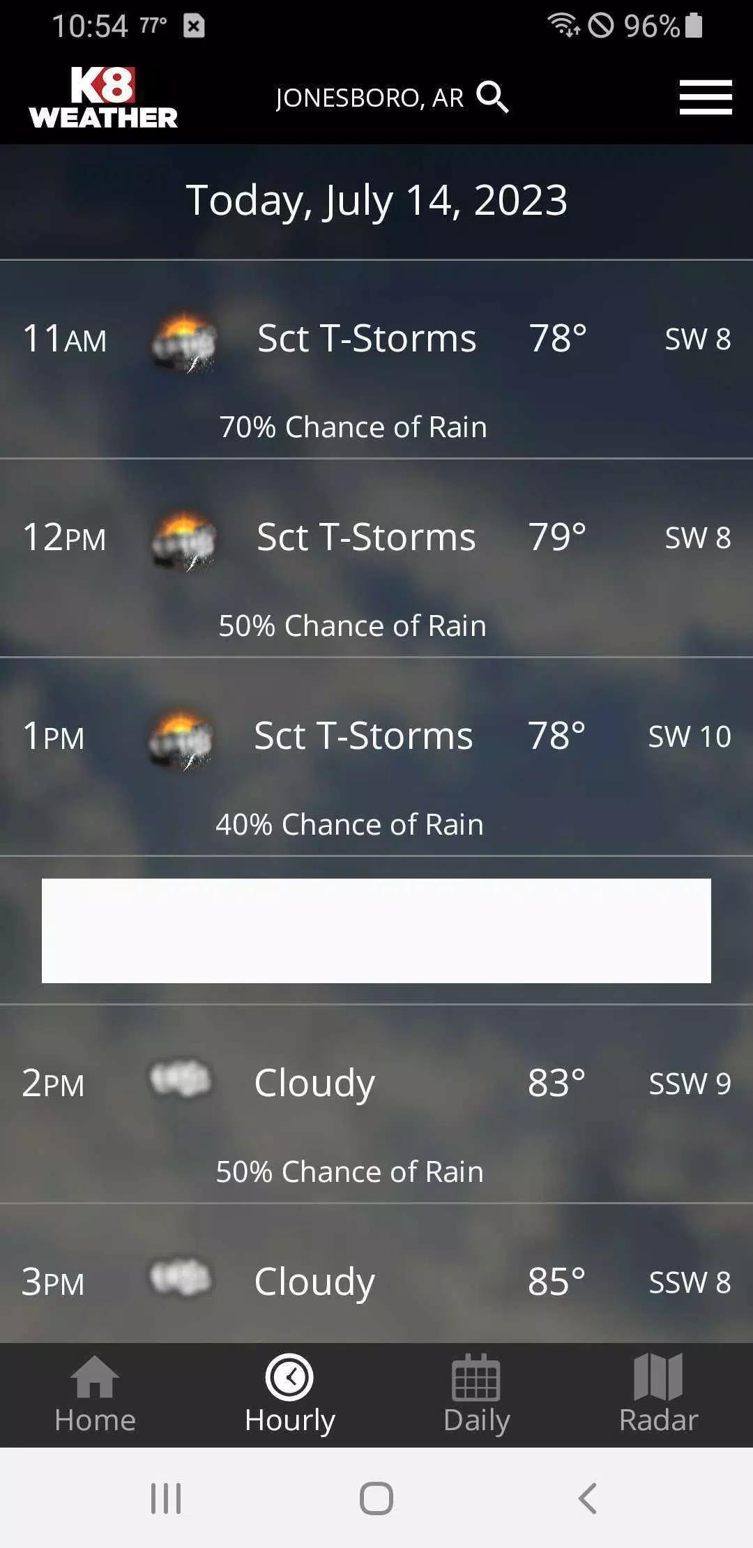 KAIT Region 8 Weather screenshot 4