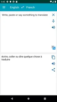 Traduction Anglais Français screenshot 1