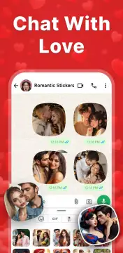 Romantic Stickers WASticker ly screenshot 13