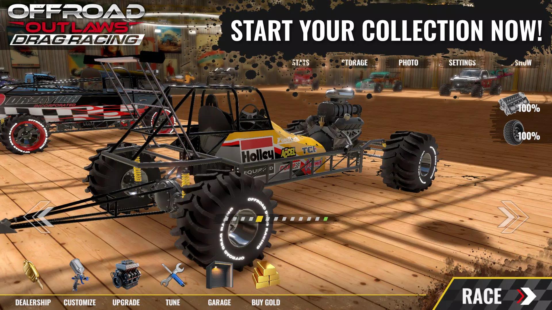 Offroad Outlaws Drag Racing screenshot 1