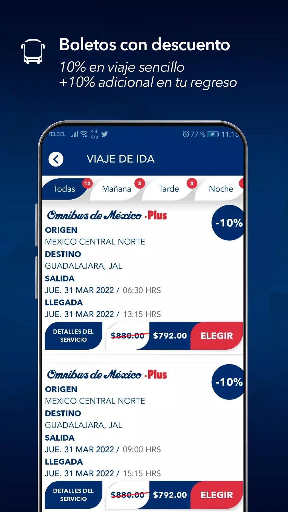 Omnibus de México screenshot 2