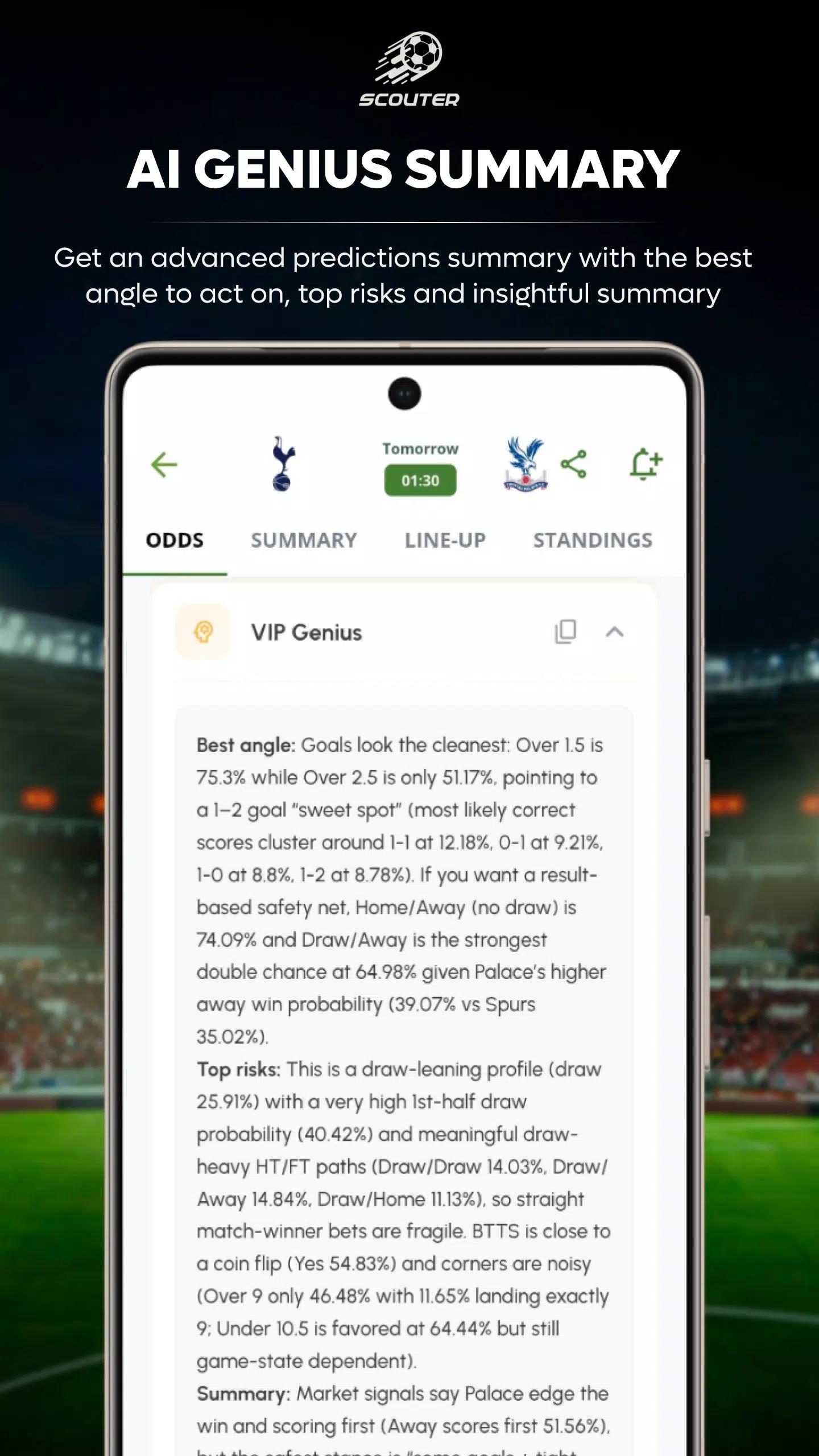 Soccer Tips - Scouter screenshot 6