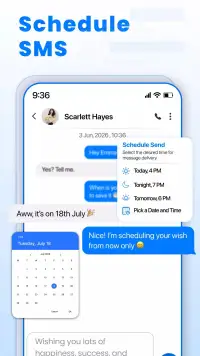 Messenger: SMS Home Launcher screenshot 6