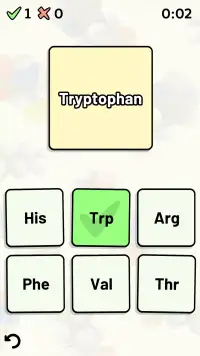 Amino Acid Quiz screenshot 6