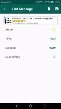 Fake Chat Whatsapp screenshot 5