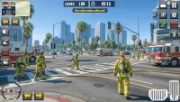 Fire Truck Rescue Sim 3D Games screenshot 9