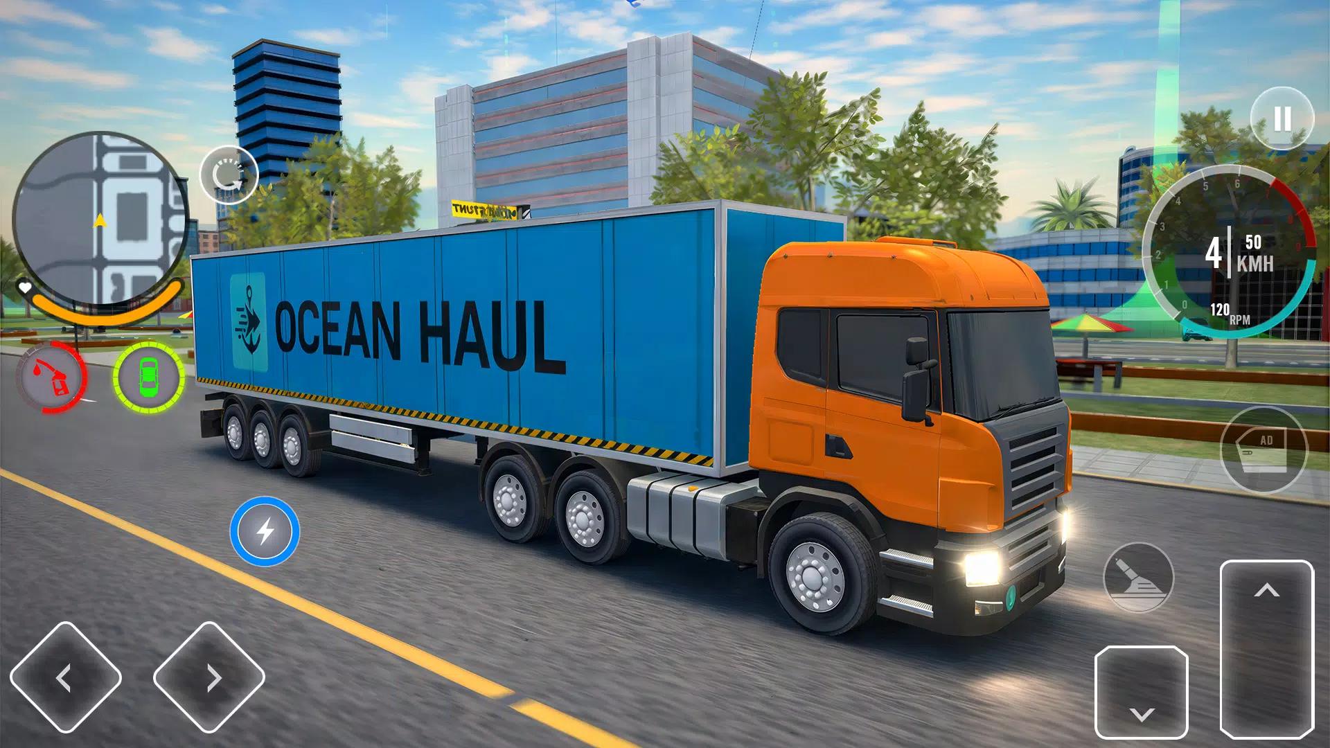 Pickup Cargo Truck Driver Game screenshot 3