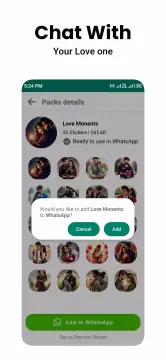 Romantic Stickers screenshot 8