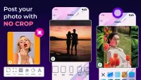 No Crop Profile Pic Customizer screenshot 1