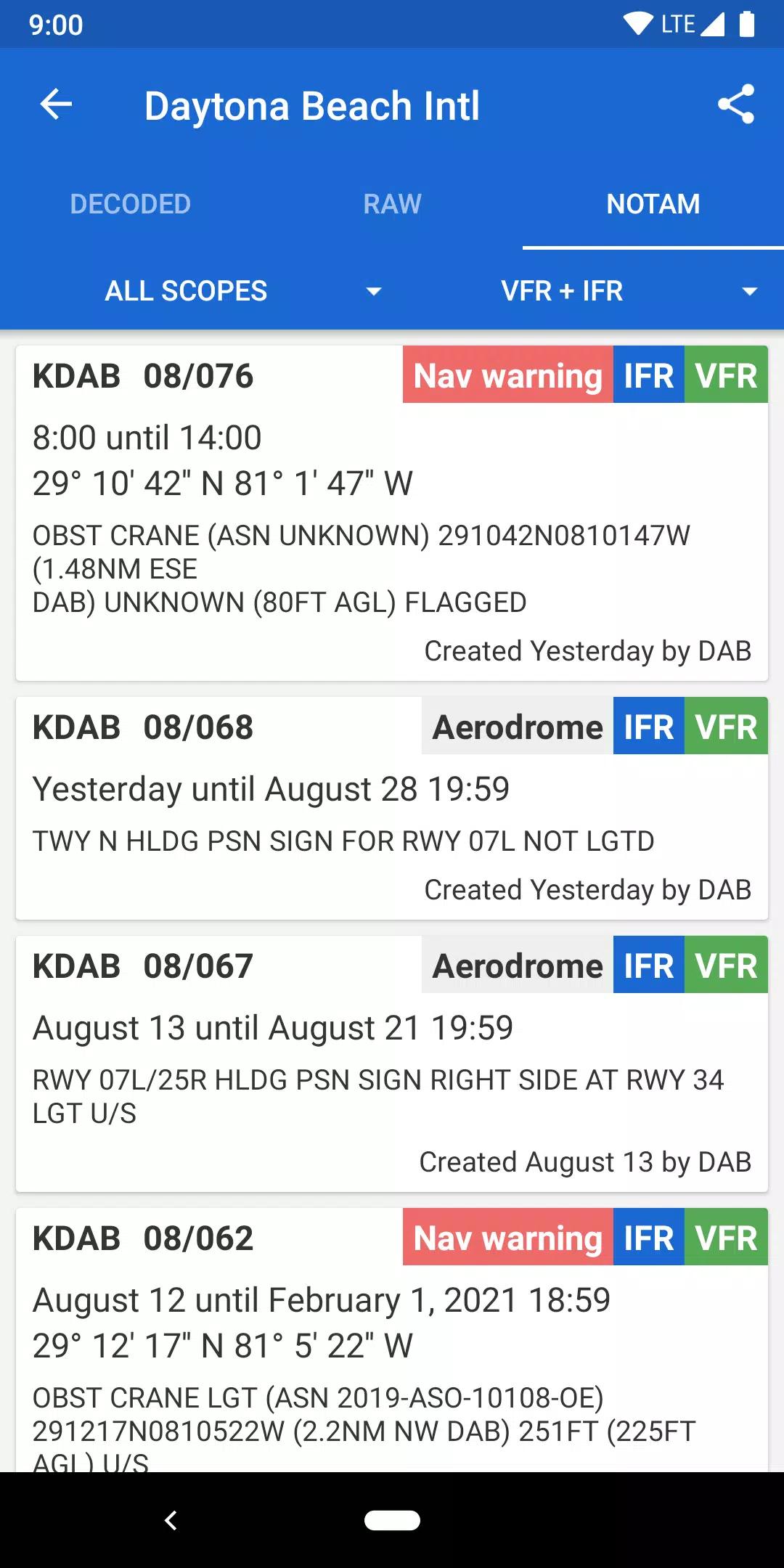 Avia Weather screenshot 4