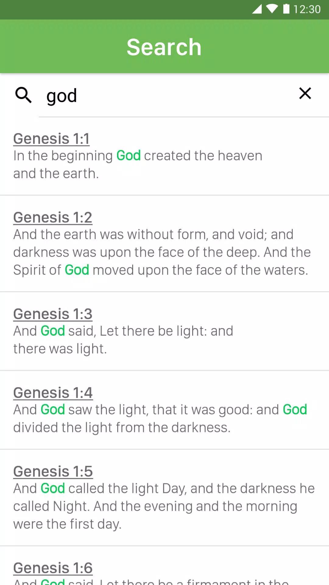 King James Bible screenshot 4